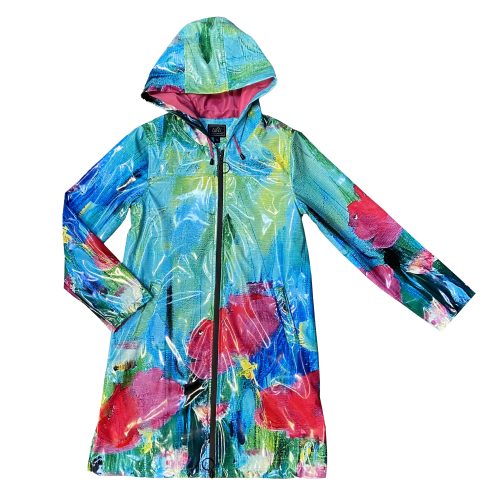 Zip Front Rain Coat 23024APU
