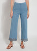 Eyelet Embroided Wide Leg Crop 3199