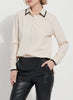 Diana Shirt w/ Contrast Trim 3222