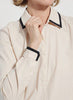 Diana Shirt w/ Contrast Trim 3222