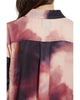 Printed Stitched Satin Shirt 3258
