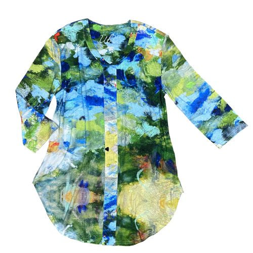 Back Pleat Tunic U32-522AP